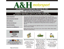 Tablet Screenshot of ahmotor.com